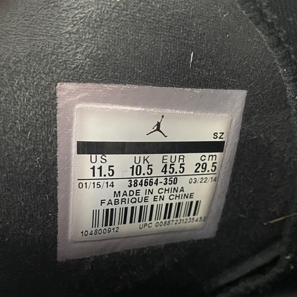 Air Jordan 6 Retro Sz 11.5 Athletic Shoes Champagne & Gr - Picture 6 of 16